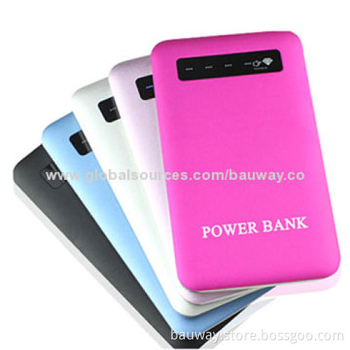 Bauway Polymer Power Bank, 4,300mAh, Dimensions 8*68*120mm